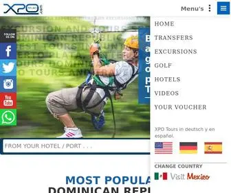 Xpotours.com(Top 10 Excursions) Screenshot