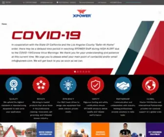 Xpower.com(XPOWER Manufacture) Screenshot