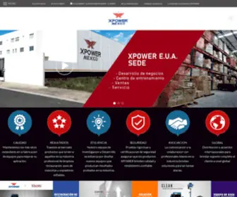 Xpowermexico.mx(XPOWER Manufacture) Screenshot