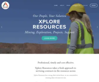 Xpresources.com.au(Xplore Resources) Screenshot