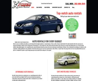 Xpressautorentals.com(Xpress Auto Rental) Screenshot