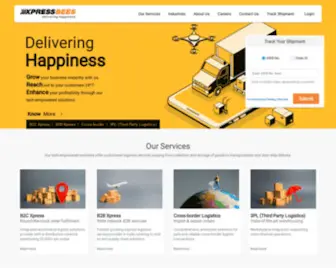 Xpressbees.com(E-commerce logistics) Screenshot