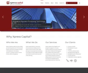 Xpresscapital.com(Xpress Capital Premium Finance) Screenshot