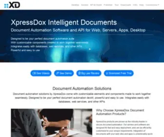 Xpressdox.com(Document Automation) Screenshot