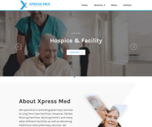 Xpressmedrx.com(Xpress Med Pharmacy) Screenshot