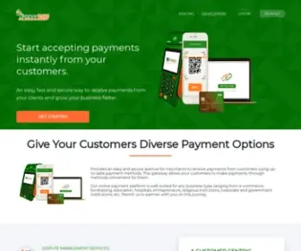 Xpresspayonline.com(Helps businesses accept online and offline payments from their customers quickly) Screenshot