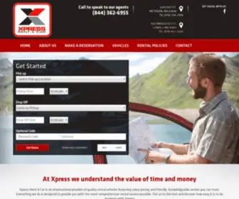 Xpressrentalcar.com(Xpress Rent A Car) Screenshot