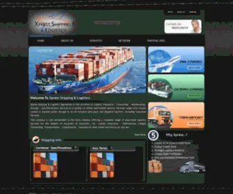 Xpressshipping.in(Xpress Shipping & Logistics) Screenshot