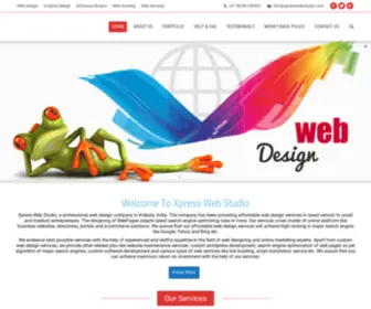 Xpresswebstudio.com(Web Design Company in Kolkata) Screenshot