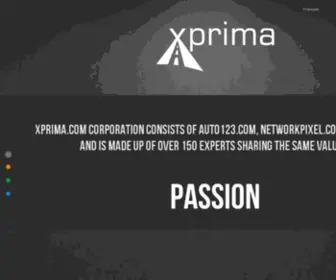 Xprima.com(Bienvenue) Screenshot