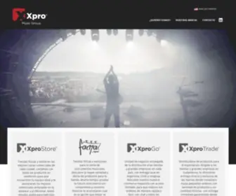 Xpro.com.ar(Somos familia) Screenshot