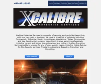 XPS-OH.com(Xcalibre Protective Services) Screenshot