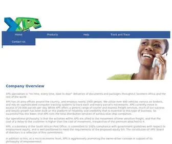 XPS.co.za(Company Overview) Screenshot