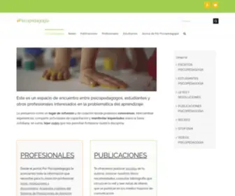 Xpsicopedagogia.com.ar(Psicopedagogía) Screenshot