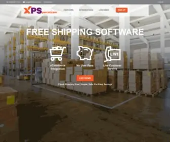 XPsparcel.com(XPS Parcel Shipping Software) Screenshot