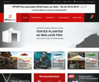 Xptent.com(Tentes Pliantes Barnums Tonnelles pliantes XPTENT) Screenshot