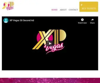 Xpvegas.com(Homepage) Screenshot