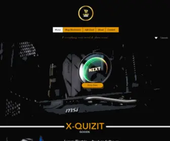 Xquizitgoods.com(Electronic Store) Screenshot