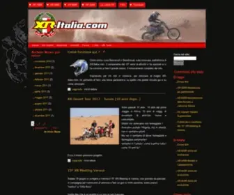 XR-Italia.com(Dal 2000 il primo sito italiano dedicato all'Honda XR) Screenshot