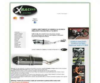 Xracing.it(XRACING scarichi artigianali per moto) Screenshot