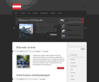 Xrakousko.cz(Web o Rakousku) Screenshot