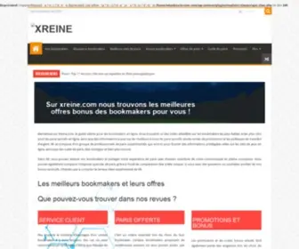 Xreine.com(Online bookies) Screenshot