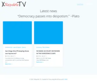 Xrepublic.tv(XRepublic TV) Screenshot