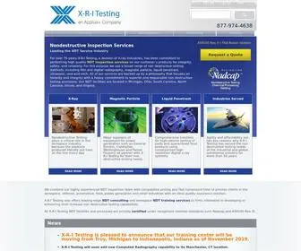 Xritesting.com(Non Destructive Testing & X) Screenshot