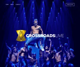 Xroadslive.com(Crossroads Live) Screenshot