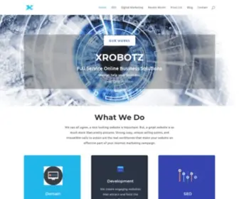 Xrobotz.com(Web Design & Digital Marketing) Screenshot
