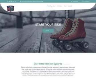 Xrollersports.com(Extreme Roller Sports) Screenshot