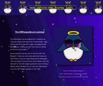 Xrpenguins.com(XRPenguins) Screenshot