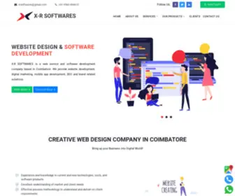 Xrsoftwares.com(GST Billing & Web Development Company) Screenshot