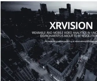 Xrvision.com(Actionable Intelligence) Screenshot