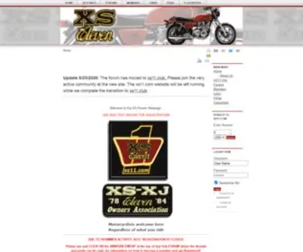 XS11.com(Yamaha XS/XJ 1100 Owners Association) Screenshot