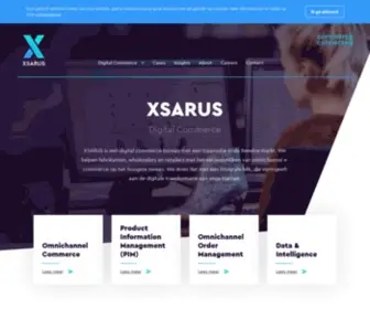 Xsarus.nl(XSARUS Digital Commerce) Screenshot