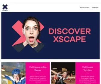 Xscape.co.uk(Local Site) Screenshot