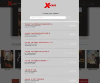 Xscapetheaters.com(Xscape Theatres) Screenshot