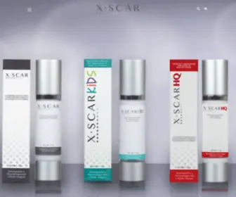 Xscarx.com(Best Silicone Scar Healing Treatment Cream) Screenshot