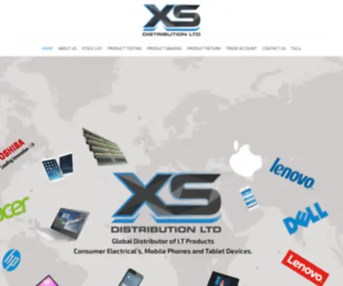 Xsdistribution.co.uk(Consumer Electricals and Wholesale Distribution) Screenshot