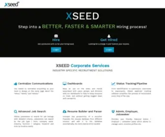 Xseed.com(BETTER, FASTER & SMARTER Hiring process) Screenshot