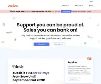 Xsellco.com(ECommerce Software) Screenshot