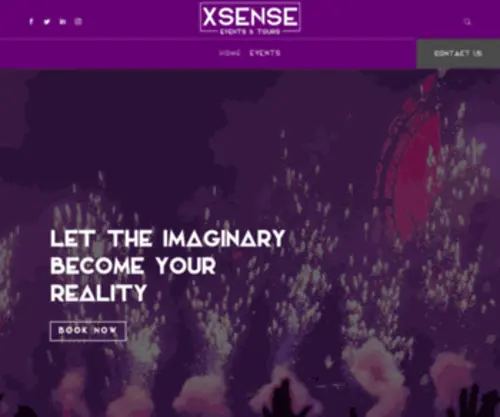 Xsensereality.com(Let the Imaginary Become Reality) Screenshot