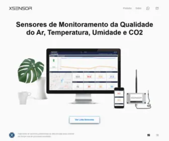 Xsensor.com.br(Sensores de Monitoramento e Medição) Screenshot