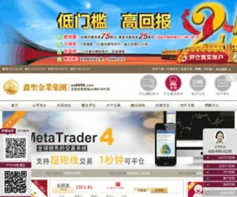 XSHK.net(鑫圣金业) Screenshot