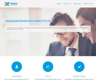 Xsilica.com(Xsilica Software Solutions Pvt) Screenshot