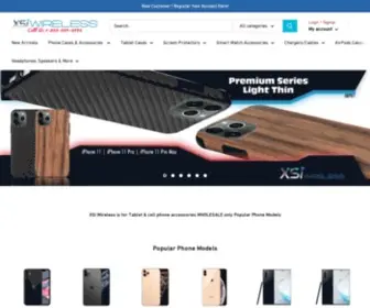 Xsiwireless.com(XSI Wireless Cell Phone Accessories Wholesale) Screenshot