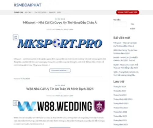 XSMbdaiphat.com(Kết quả xổ số miền Bắc hôm nay) Screenshot