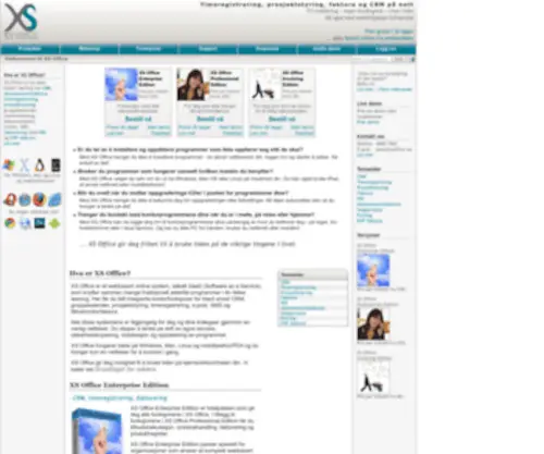 Xsoffice.no(Timeregistrering) Screenshot