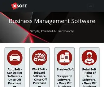 Xsoft.co.za Screenshot
